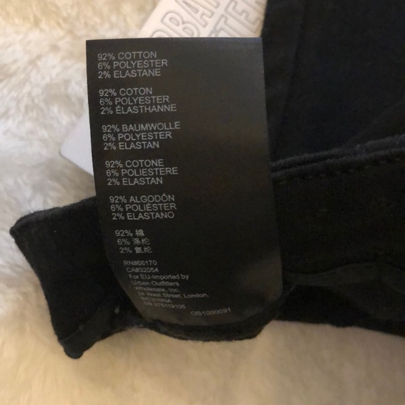 Black denim zipper skirt - Picture 7 of 9